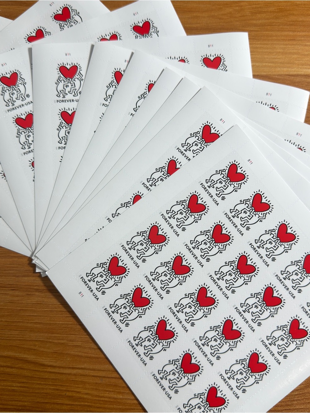 ❤️Forever Stamps 10 Books